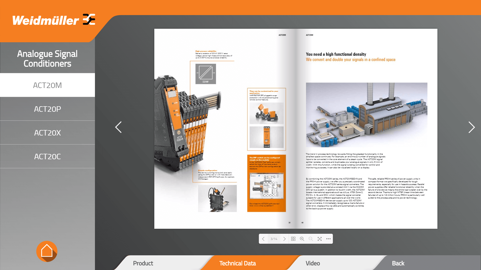 WEIDMULLER digital signage
