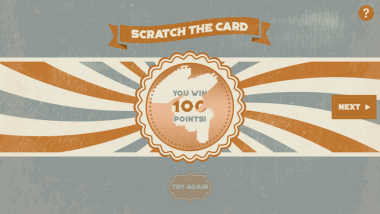 Scratch Play Screen